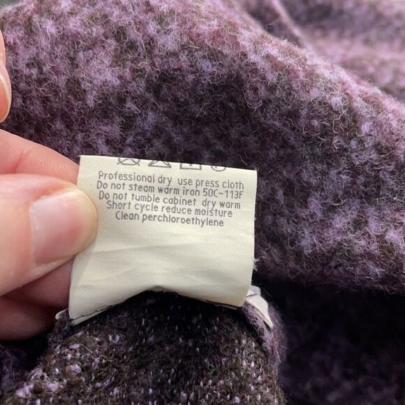 Vestimenta Spa Baby Alpaca Blazer Jacket | Plum - Picture 4 of 4